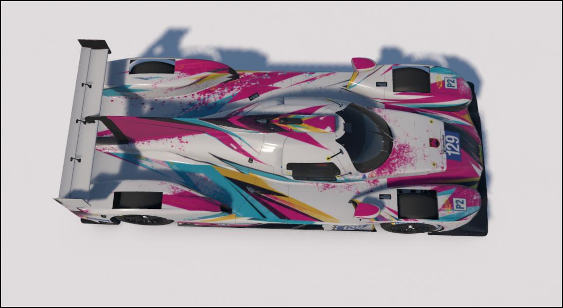 Asymmetrical 90s Style Art Car by Mike Sommer - Trading Paints