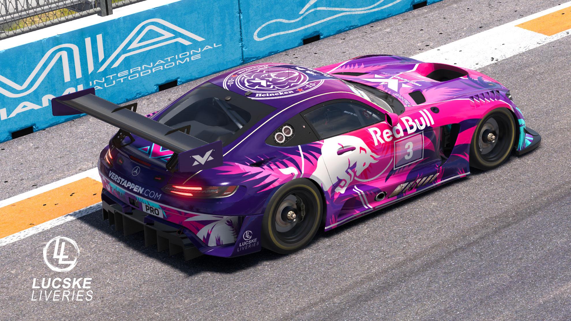 Preview of AMG GT3 Max Verstappen Miami inspired by Ons Lucske
