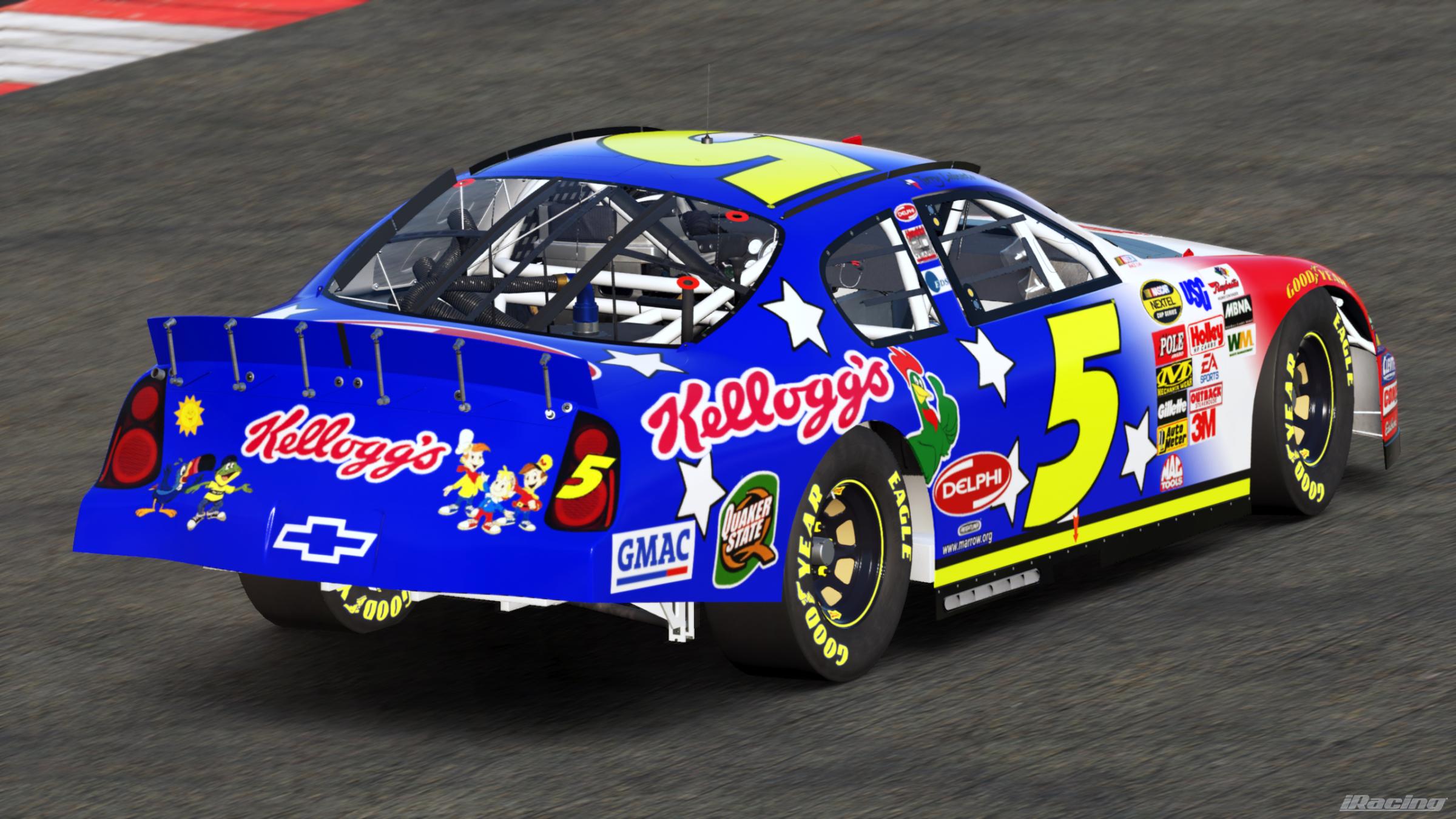 Preview of Terry Labonte 2004 Kelloggs/ USA Olympics (Sim #) by Gary P.