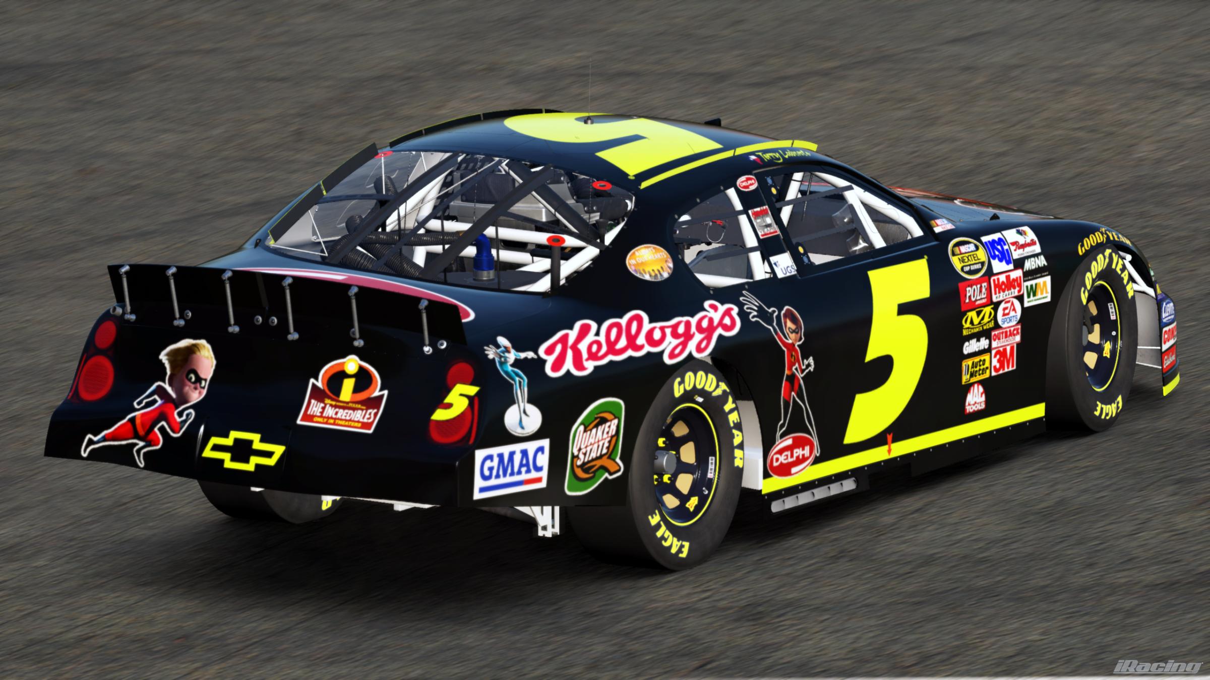 Preview of Terry Labonte 2004 Kelloggs/ The Incredibles (Custom #) by Gary P.