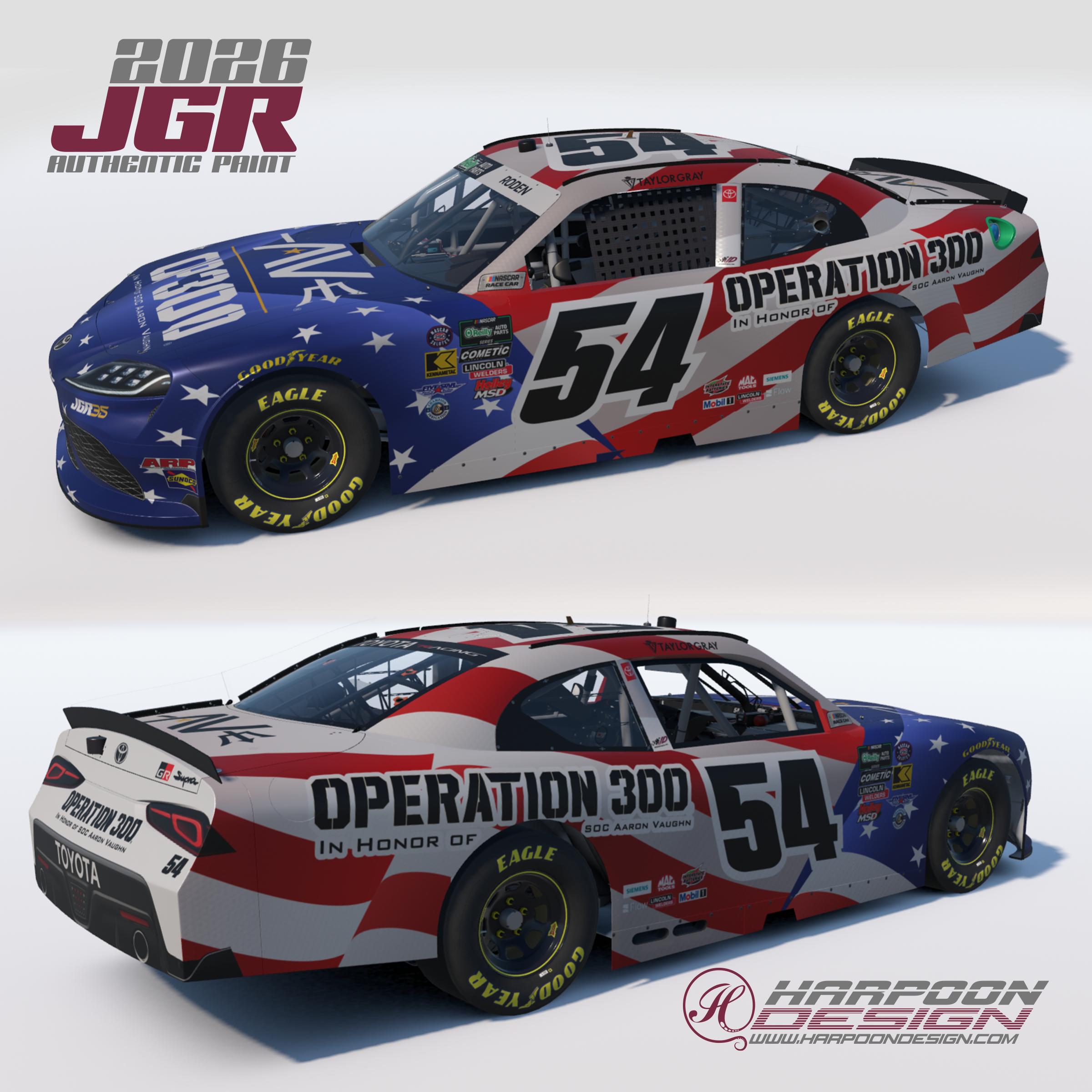 Preview of 2026 Taylor Gray Operation 300 RWB OReilly Toyota Supra by Brantley Roden