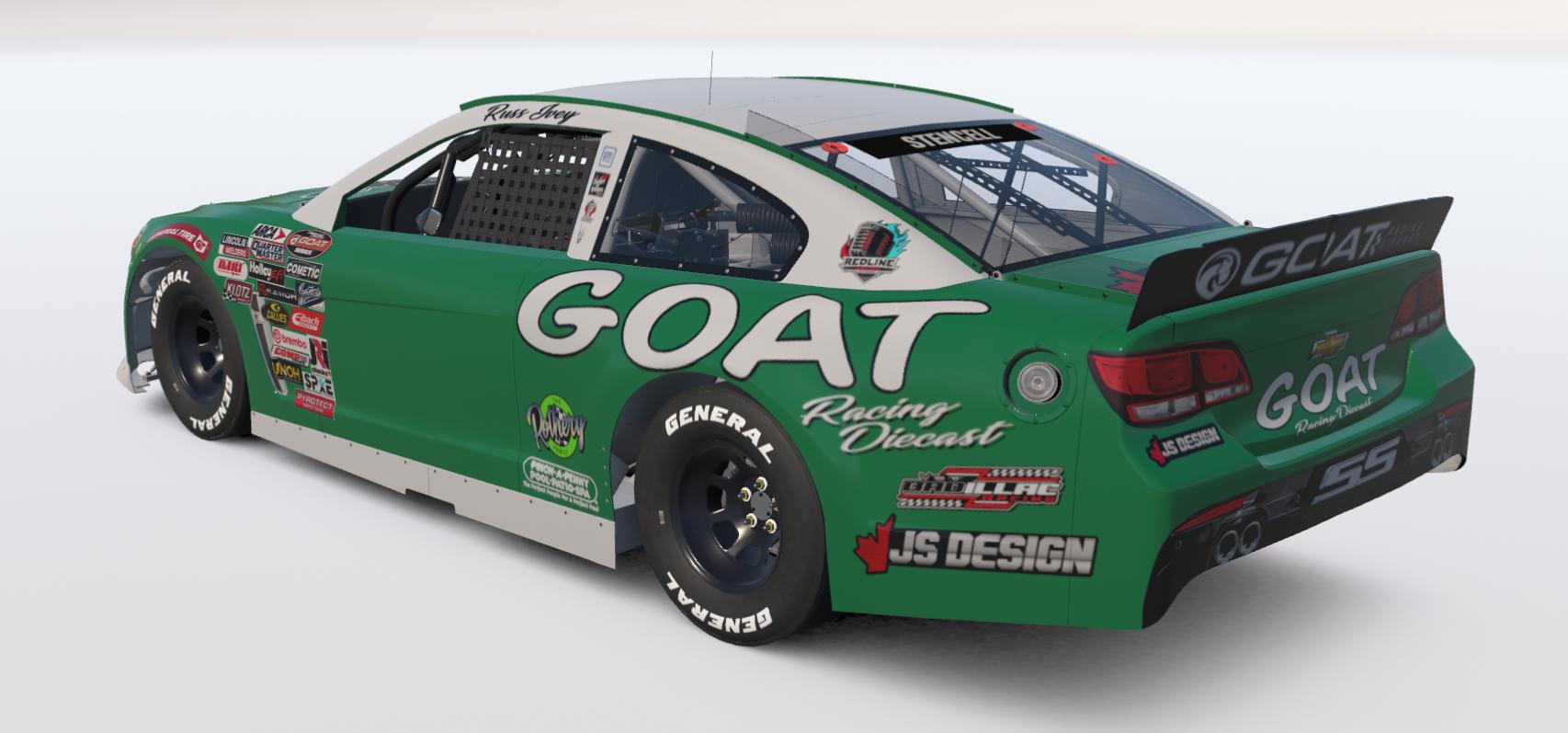 Preview of GOAT Racing Diecast Bandit Throwback Chevy SS by Jordan S.