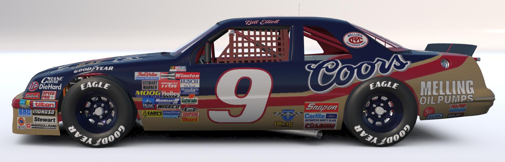 Preview of #9 Coors Banquet/Melling Oil Pumps Thunderbird by Keith Batson