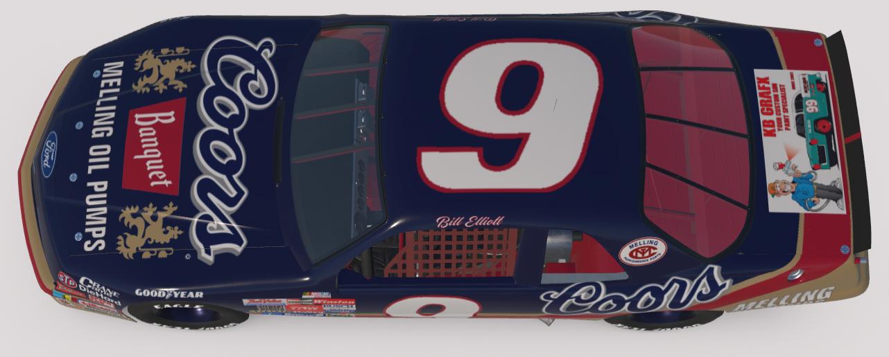 Preview of #9 Coors Banquet/Melling Oil Pumps Thunderbird by Keith Batson