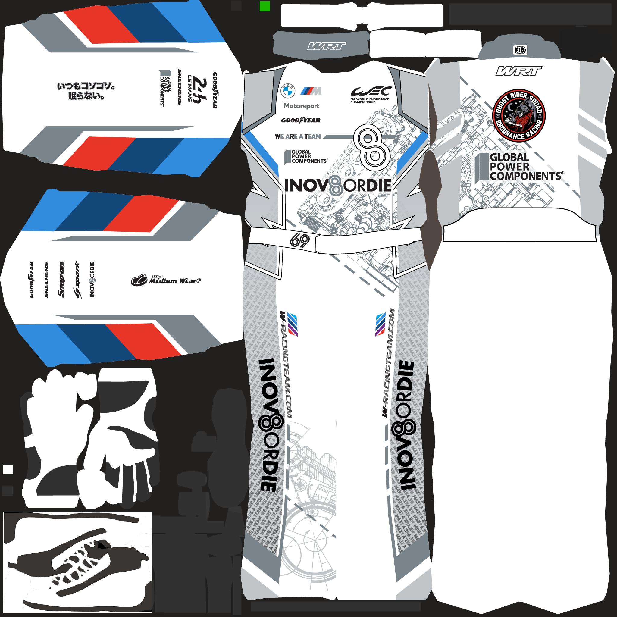 Preview of 2026 WEC 6 Hours of Spa - #69 Suit by Ghost Rider Squad