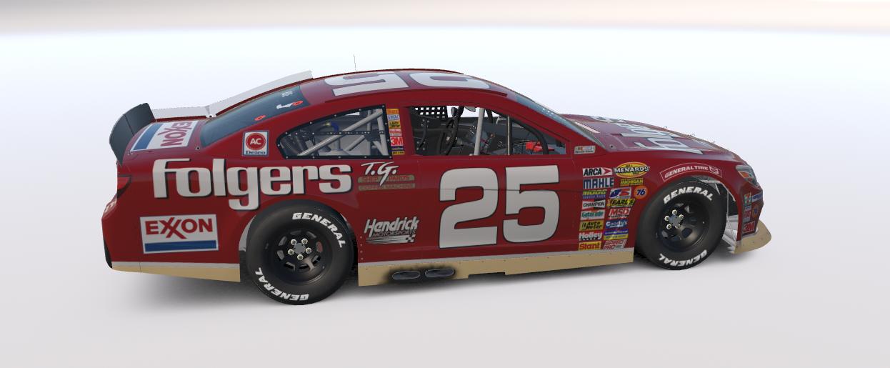 Preview of Tim Richmond ARCA Folgers Chevy by Shane Buie