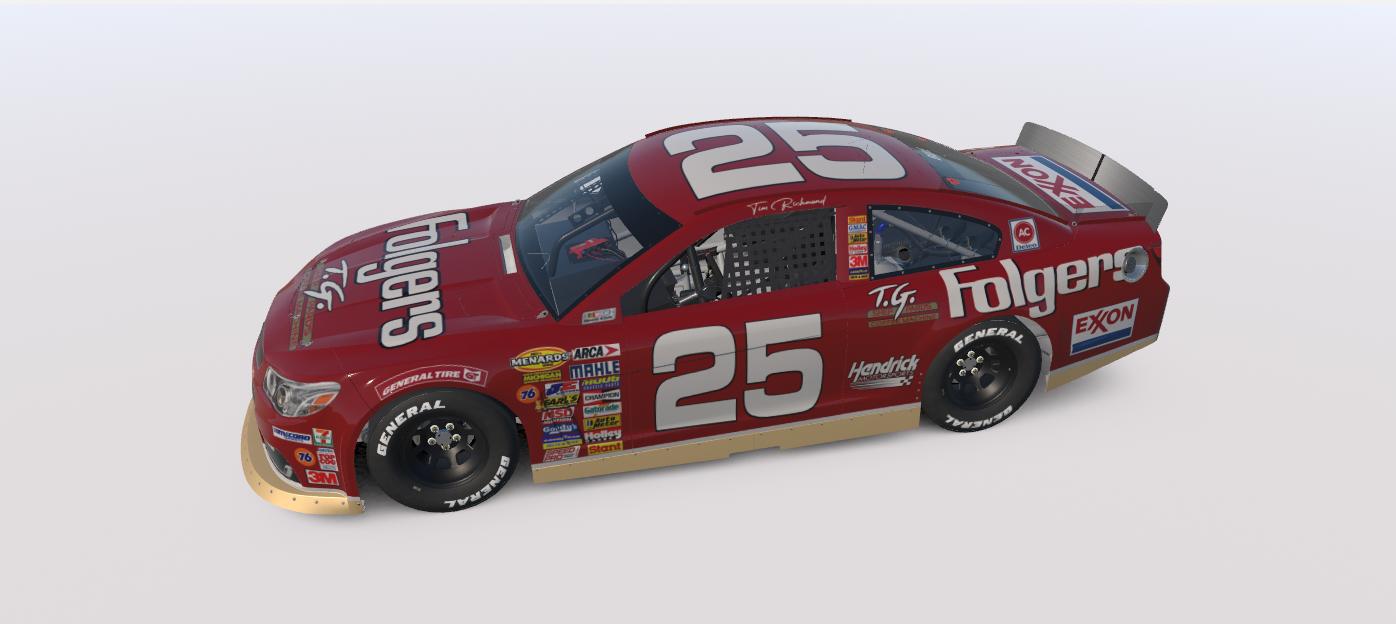 Preview of Tim Richmond ARCA Folgers Chevy by Shane Buie