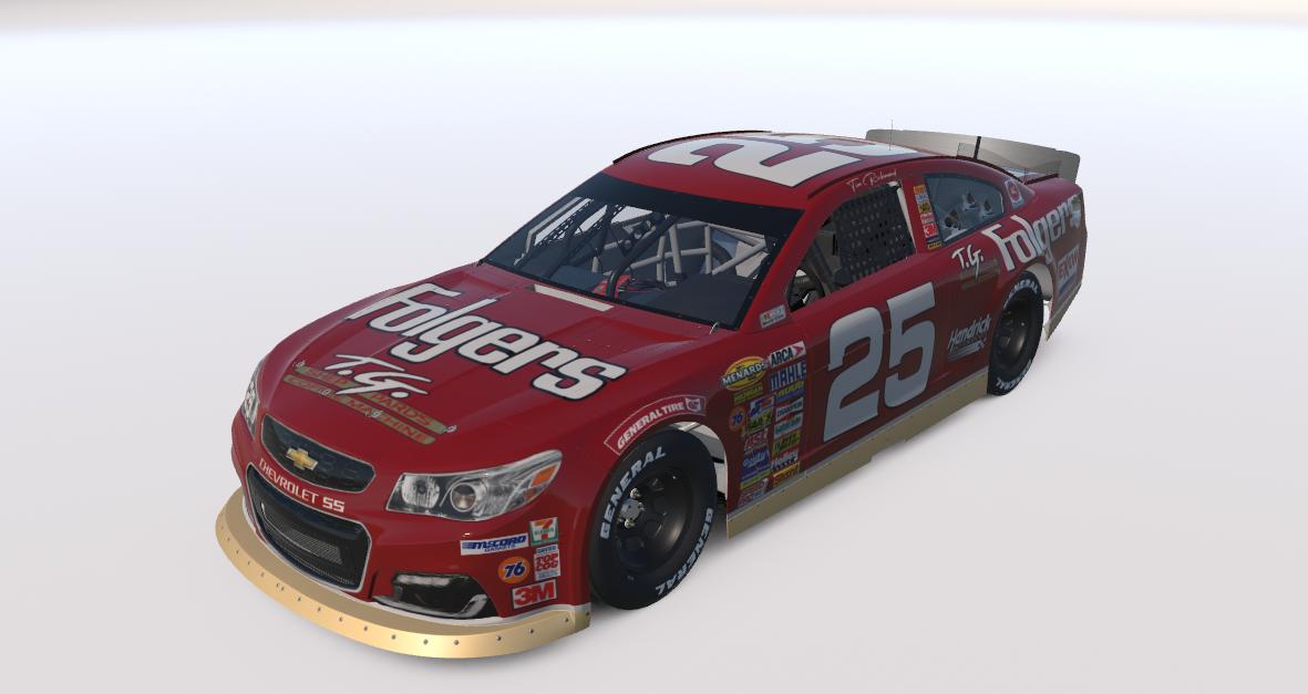 Preview of Tim Richmond ARCA Folgers Chevy by Shane Buie