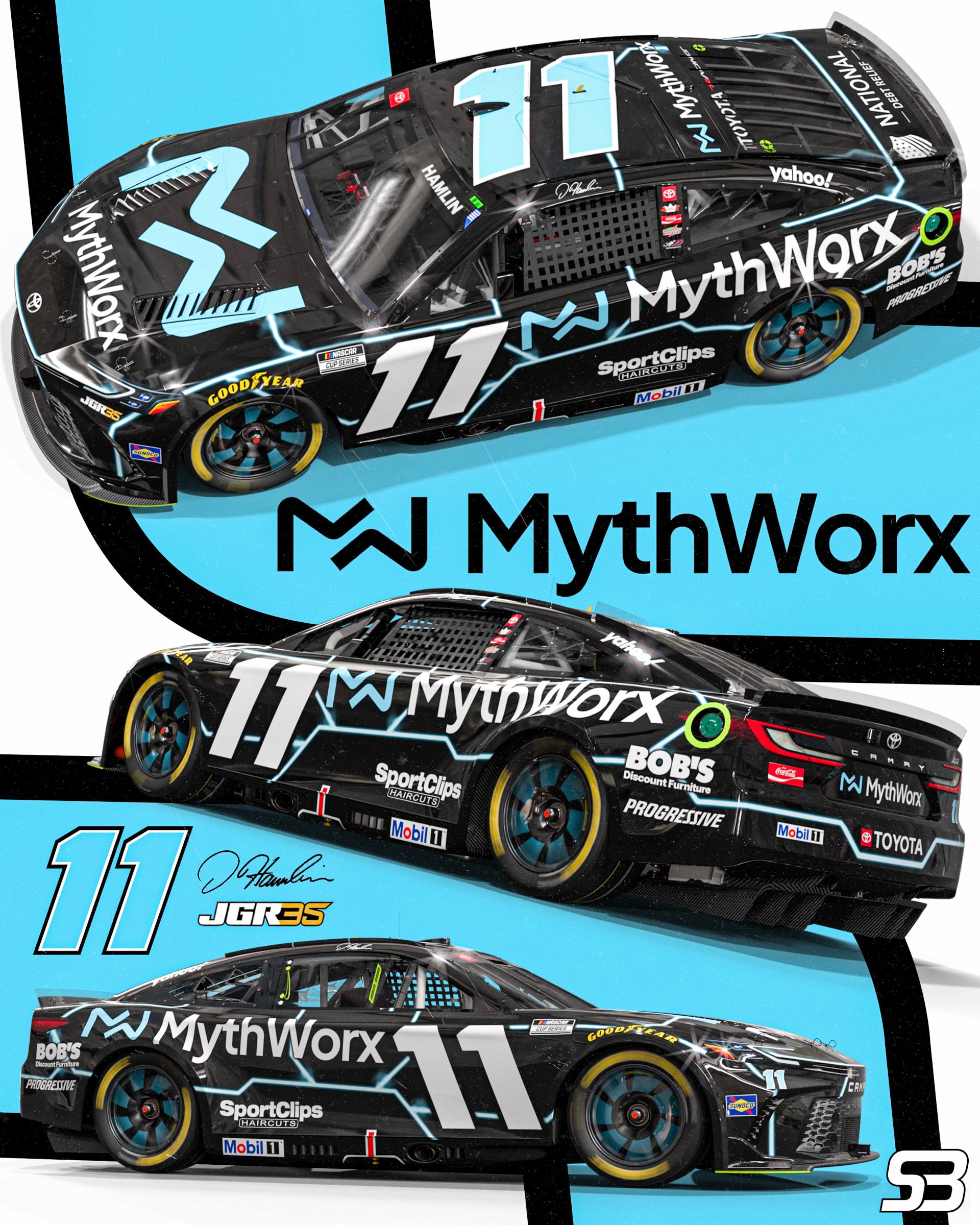Preview of Mythworx Toyota Camry (JGR/Denny Hamlin Inspired) by Bradley I.