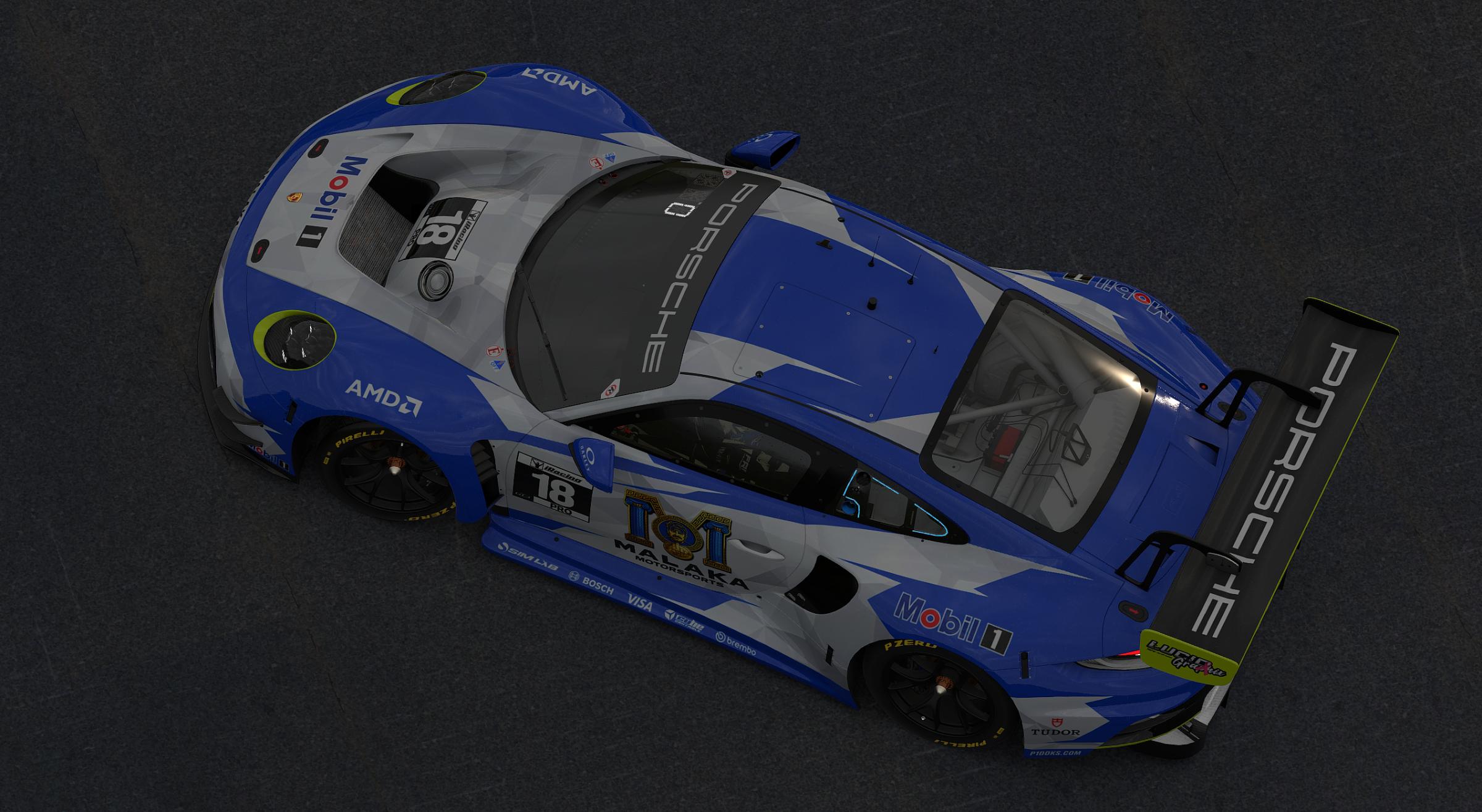 Preview of Malaka Motorsports Porsche 911 GT3 R (992) by Jacob Freeman
