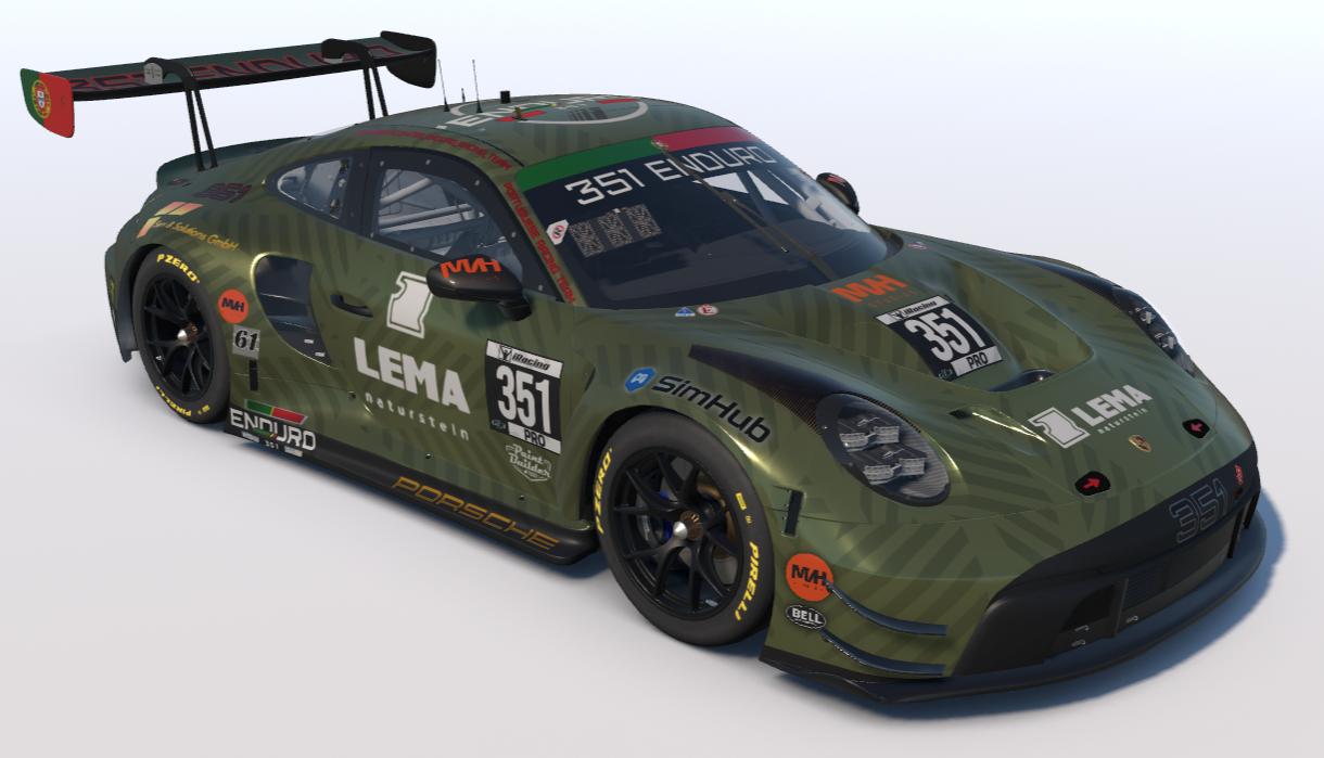 Preview of Porsche gt3 351 enduro Lema by Frederico Samora C.