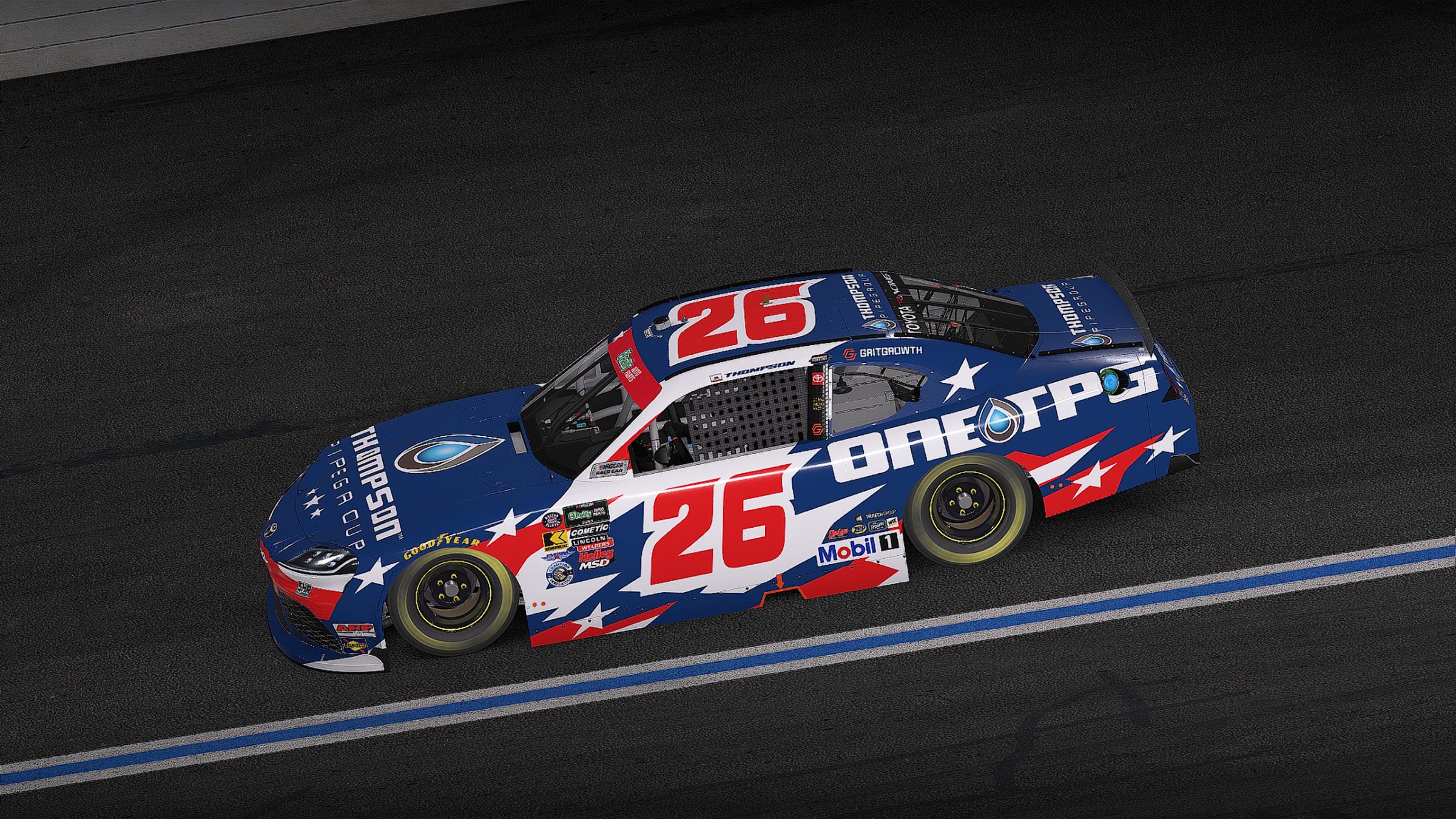 Preview of 2026 Dean Thompson Thompson Pipe Group Patriotic by Joseph Madigan