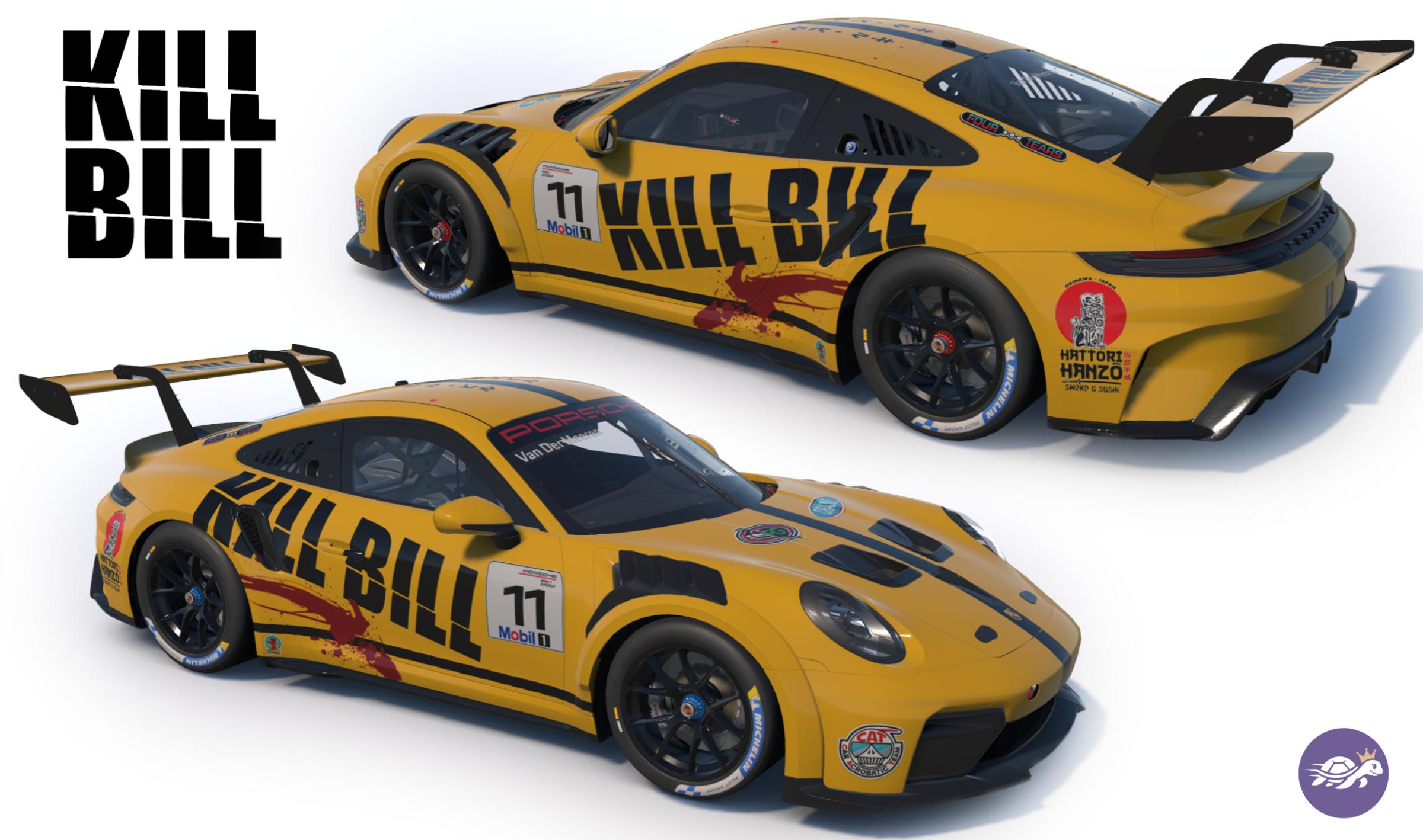 Preview of Porsche 992.2 Cup - Kill Bill by Dennis Van Der Meeren