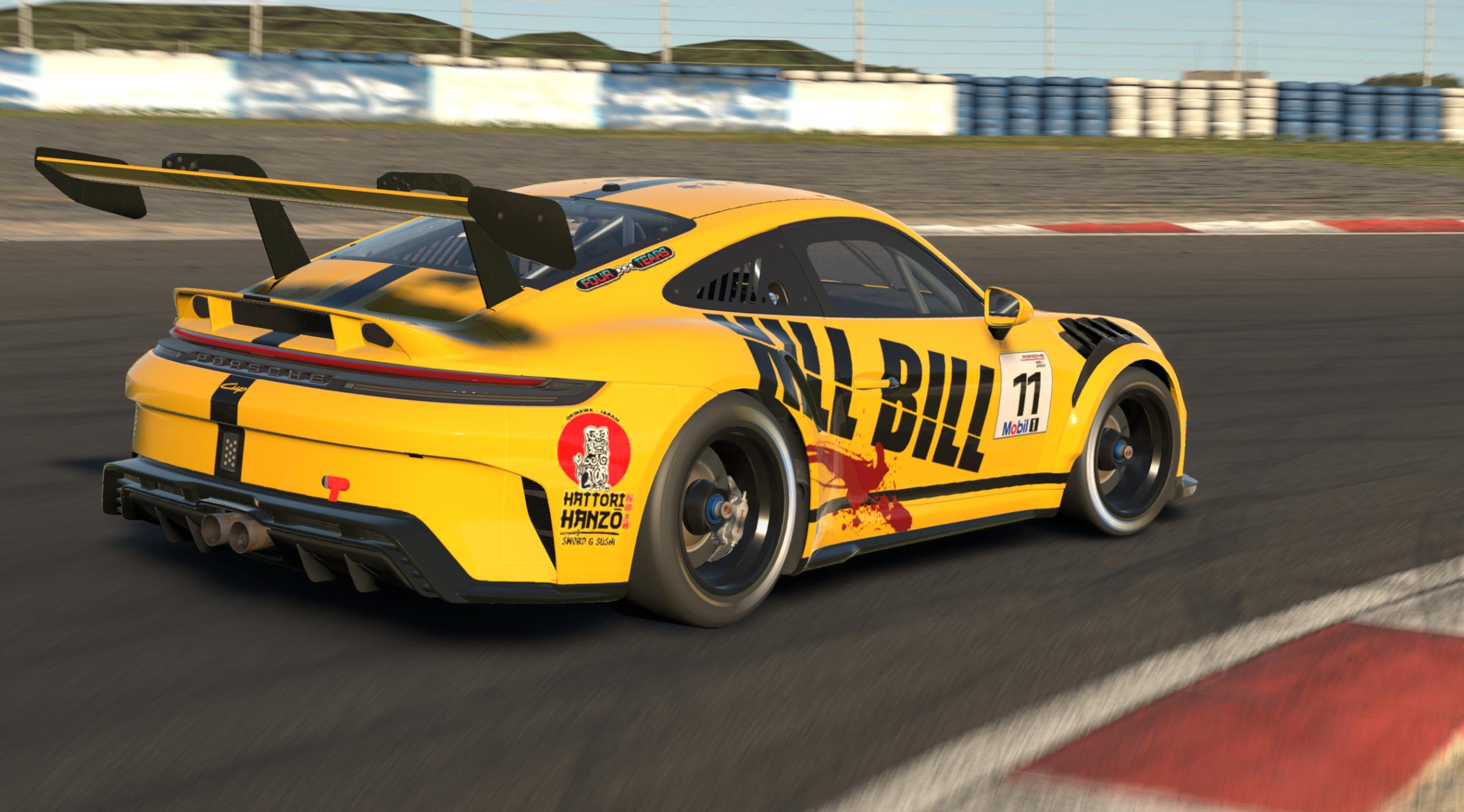 Preview of Porsche 992.2 Cup - Kill Bill by Dennis Van Der Meeren
