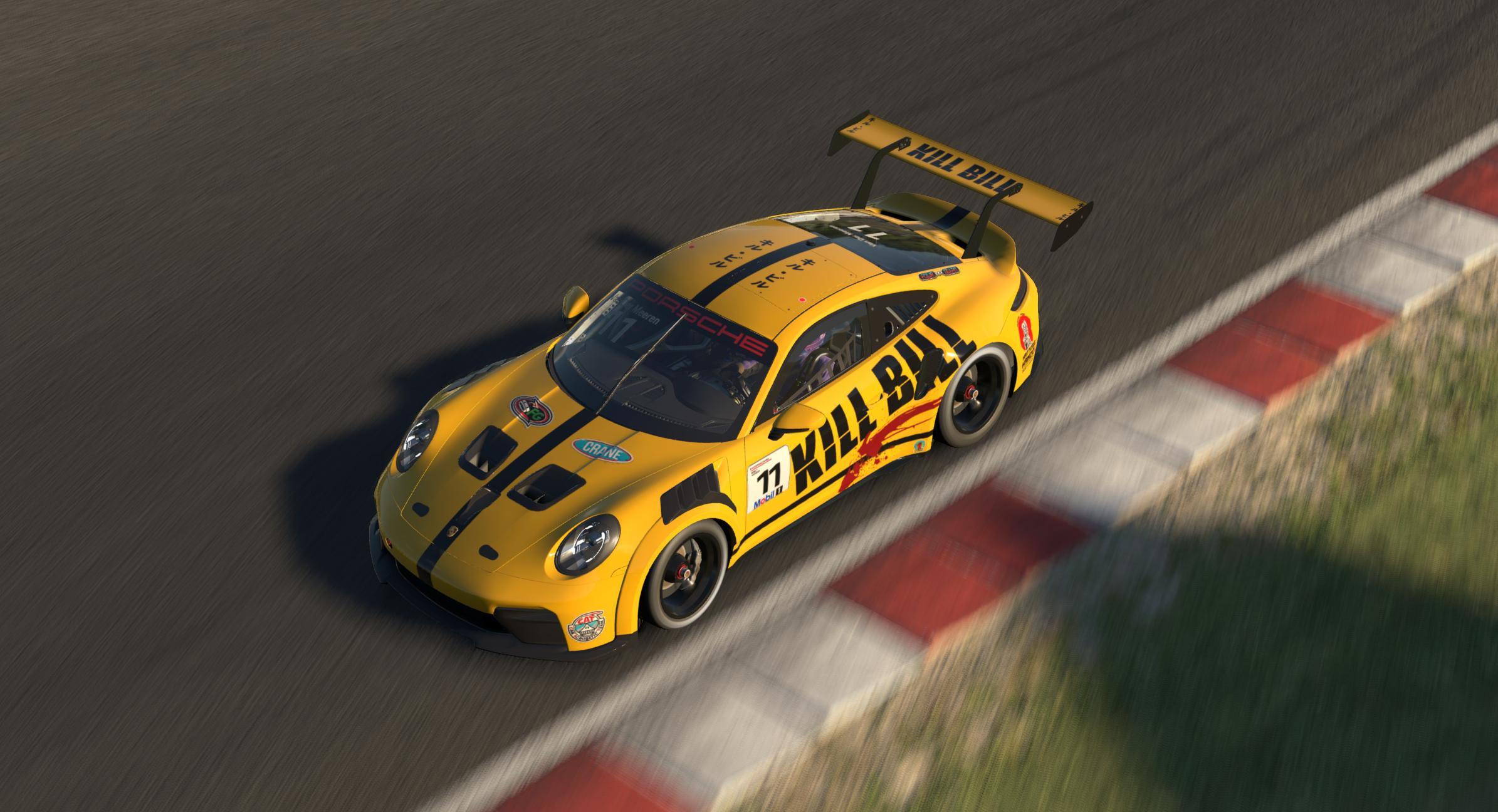 Preview of Porsche 992.2 Cup - Kill Bill by Dennis Van Der Meeren