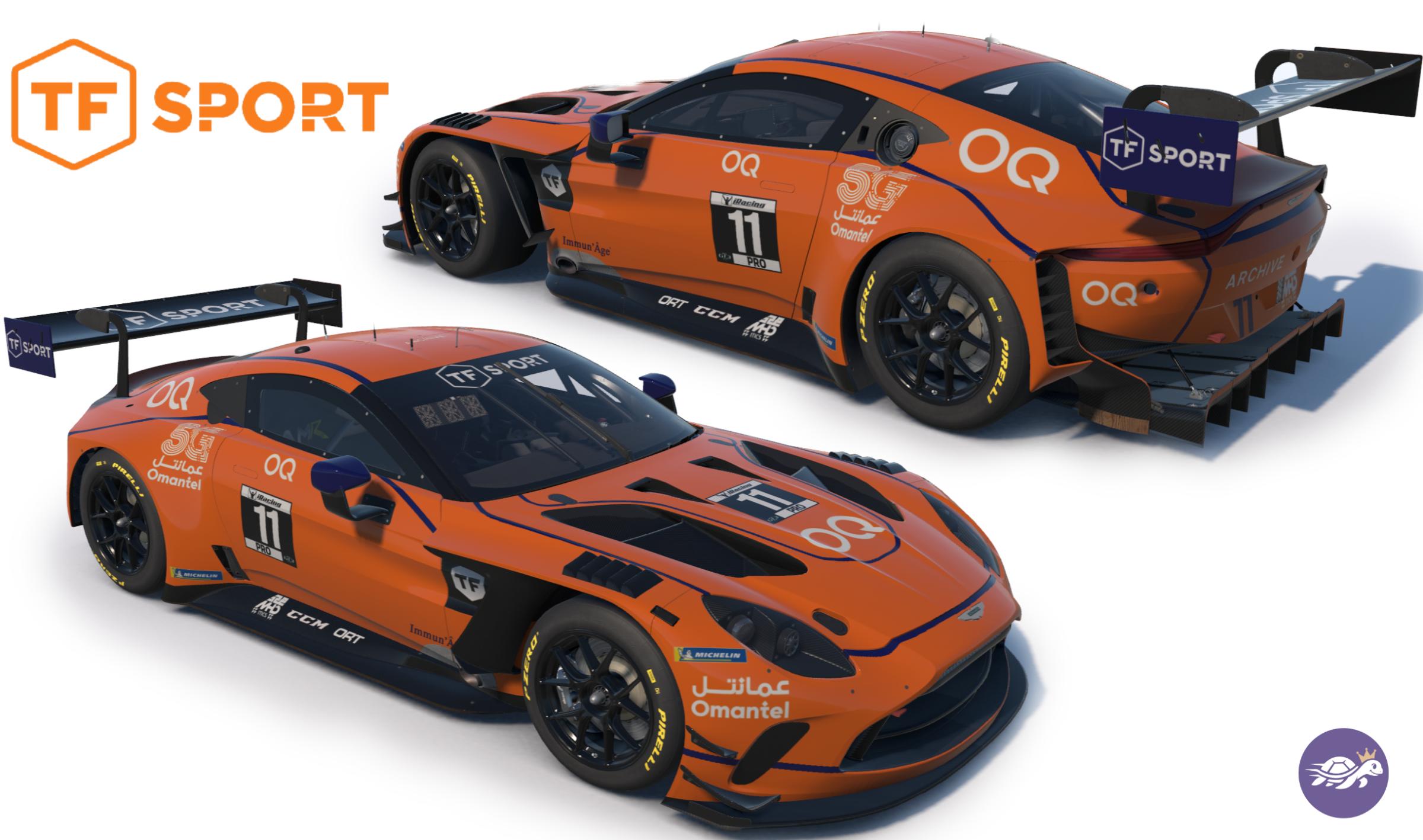 Preview of Aston Martin Vantage EVO GT3 - TF Sport by Dennis Van Der Meeren