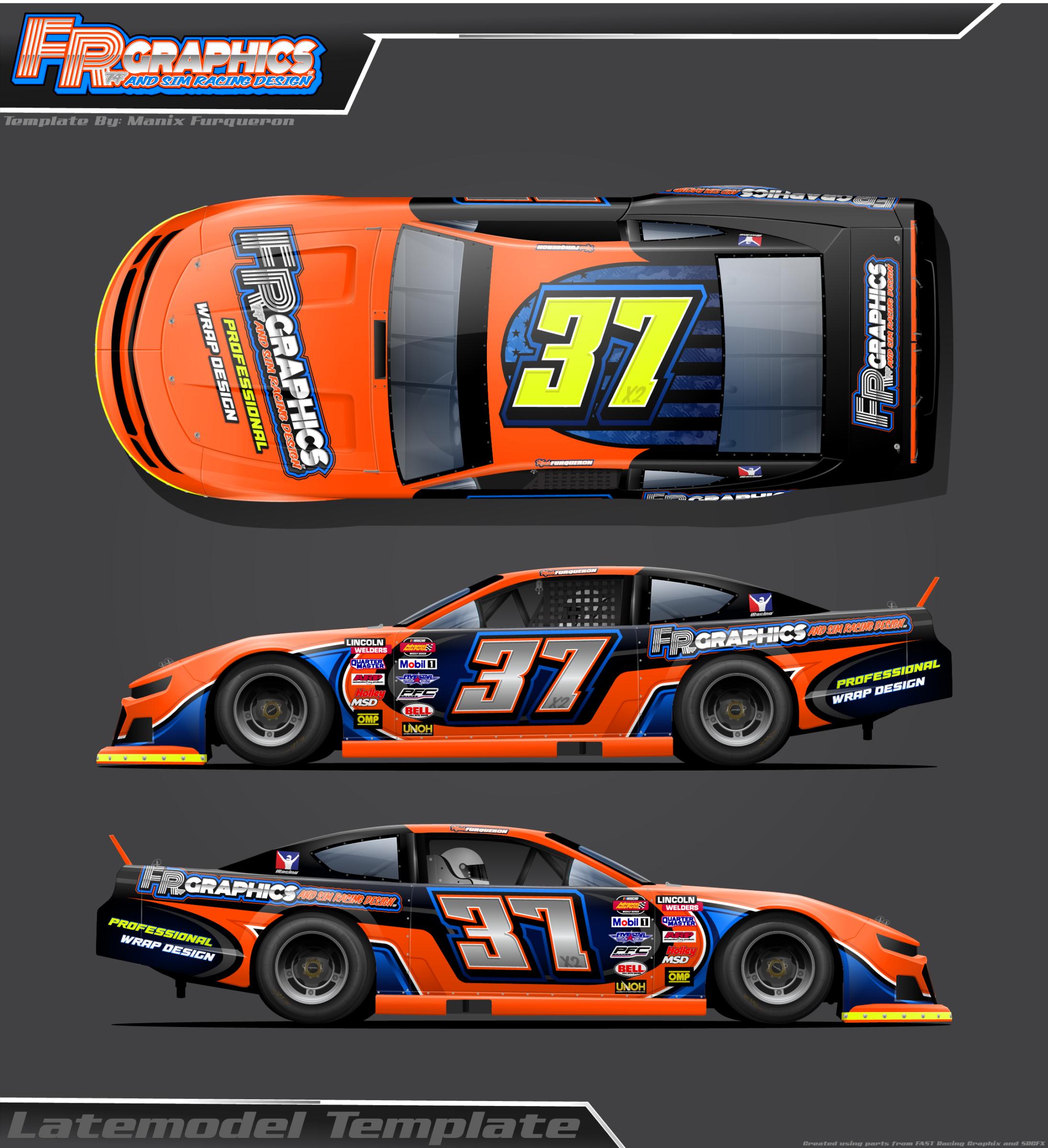 Preview of FR Graphics House Car 2026 Asphalt Latemodel Stock by Manix Furqueron