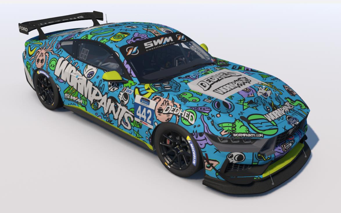 Preview of DedHed Ford Mustang GT4 Blue by Kyle S.