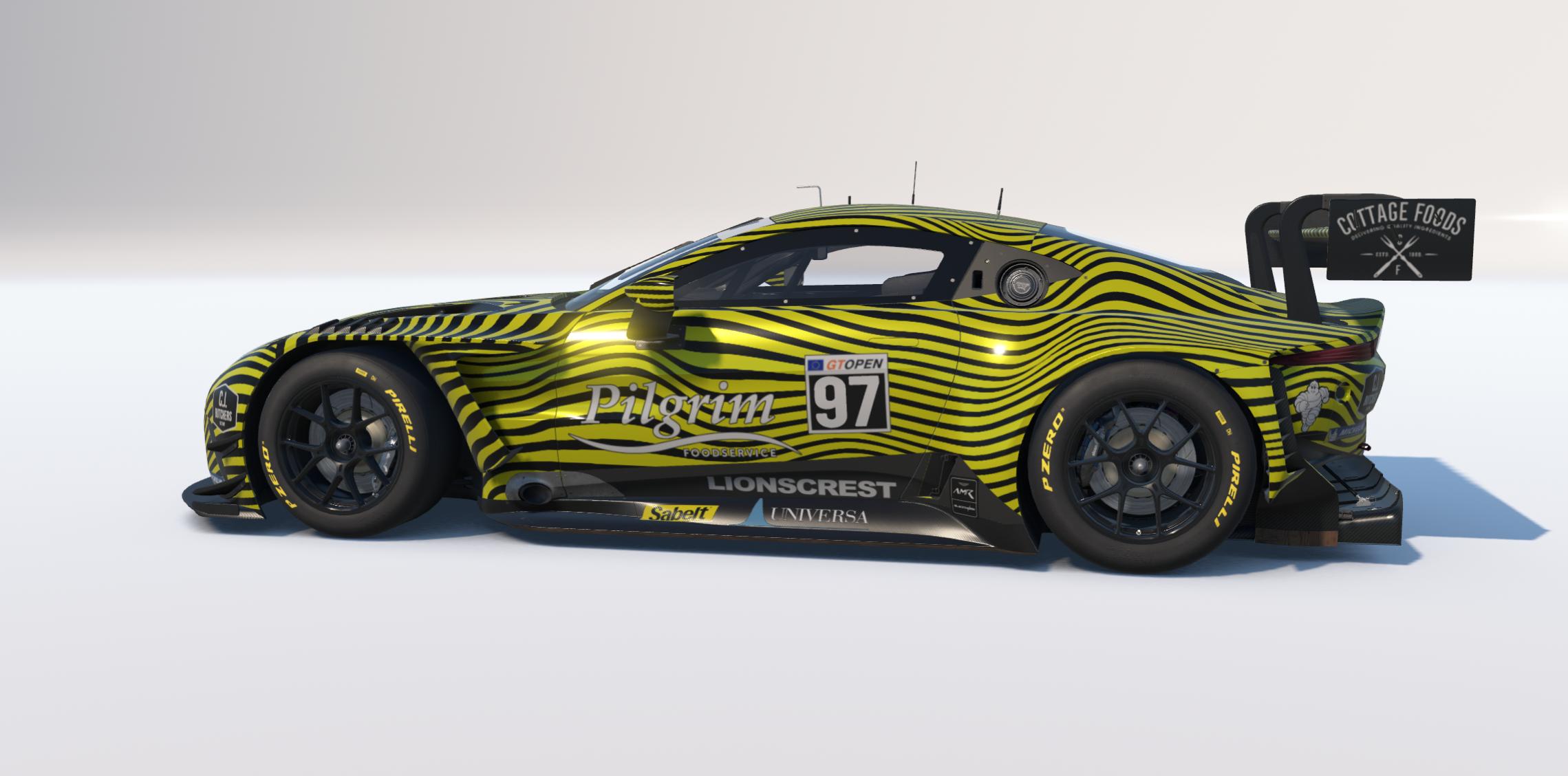 Preview of Blackthorn AMR Vantage GT3 2026 GT Open - Jonny Adam / Charles Bateman by Keith Archer