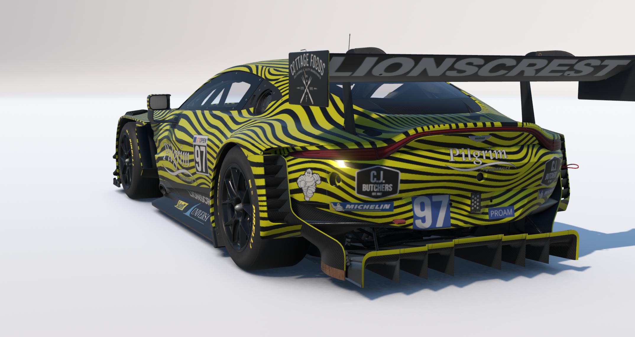 Preview of Blackthorn AMR Vantage GT3 2026 GT Open - Jonny Adam / Charles Bateman by Keith Archer
