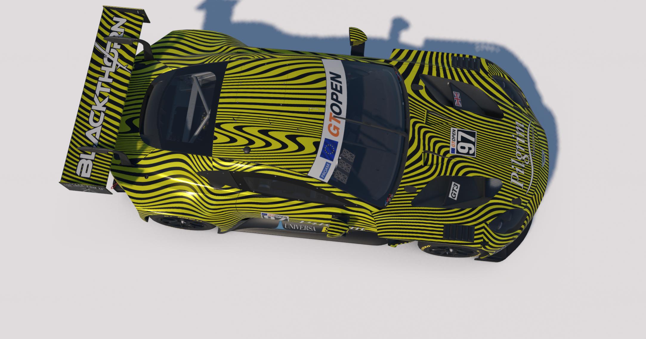 Preview of Blackthorn AMR Vantage GT3 2026 GT Open - Jonny Adam / Charles Bateman by Keith Archer