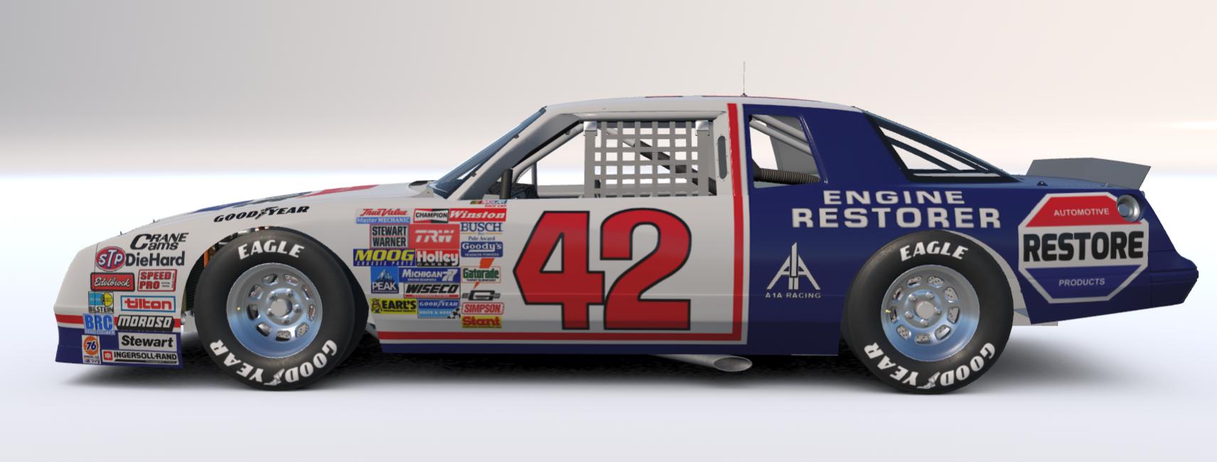 Preview of #42 Engine Restorer Chevrolet by Keith Batson