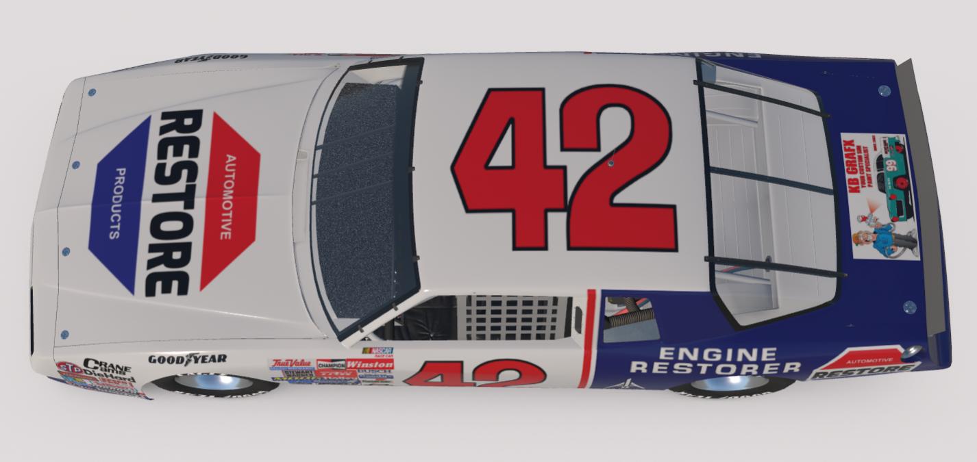 Preview of #42 Engine Restorer Chevrolet by Keith Batson