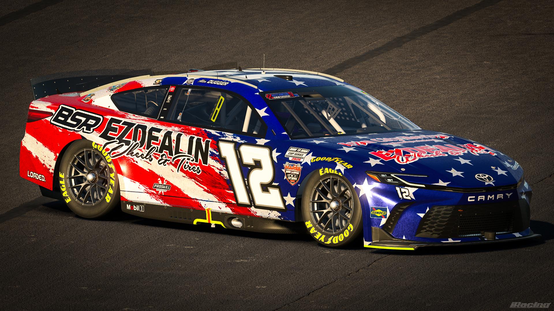 Preview of Allen Dugger Patriotic Team Paint by Randy B.