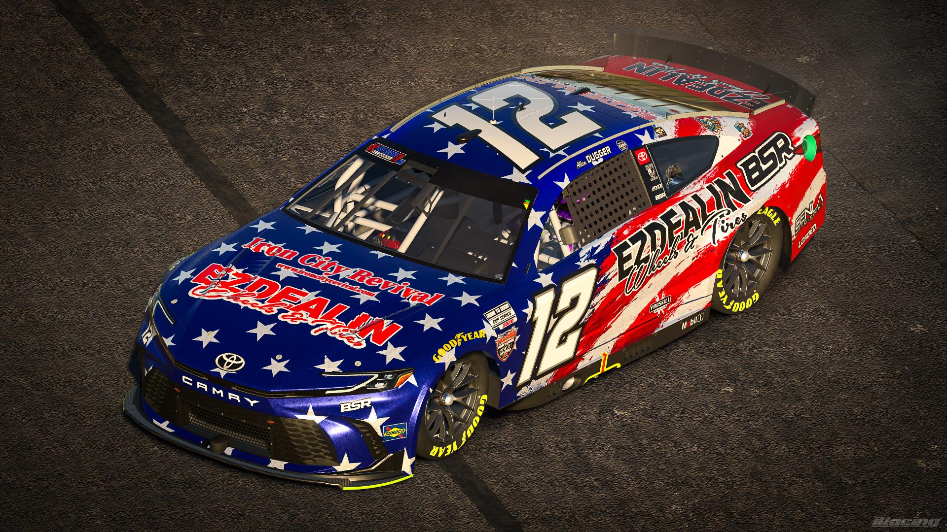 Preview of Allen Dugger Patriotic Team Paint by Randy B.