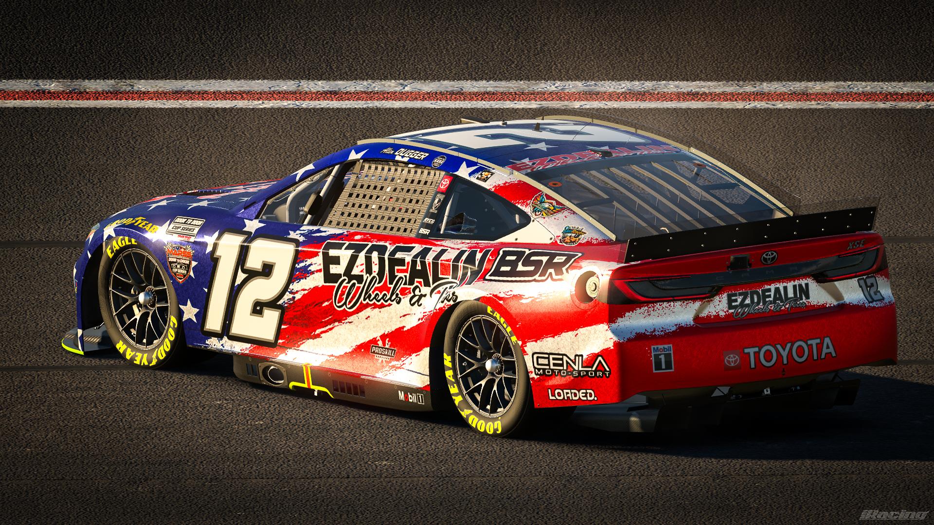 Preview of Allen Dugger Patriotic Team Paint by Randy B.