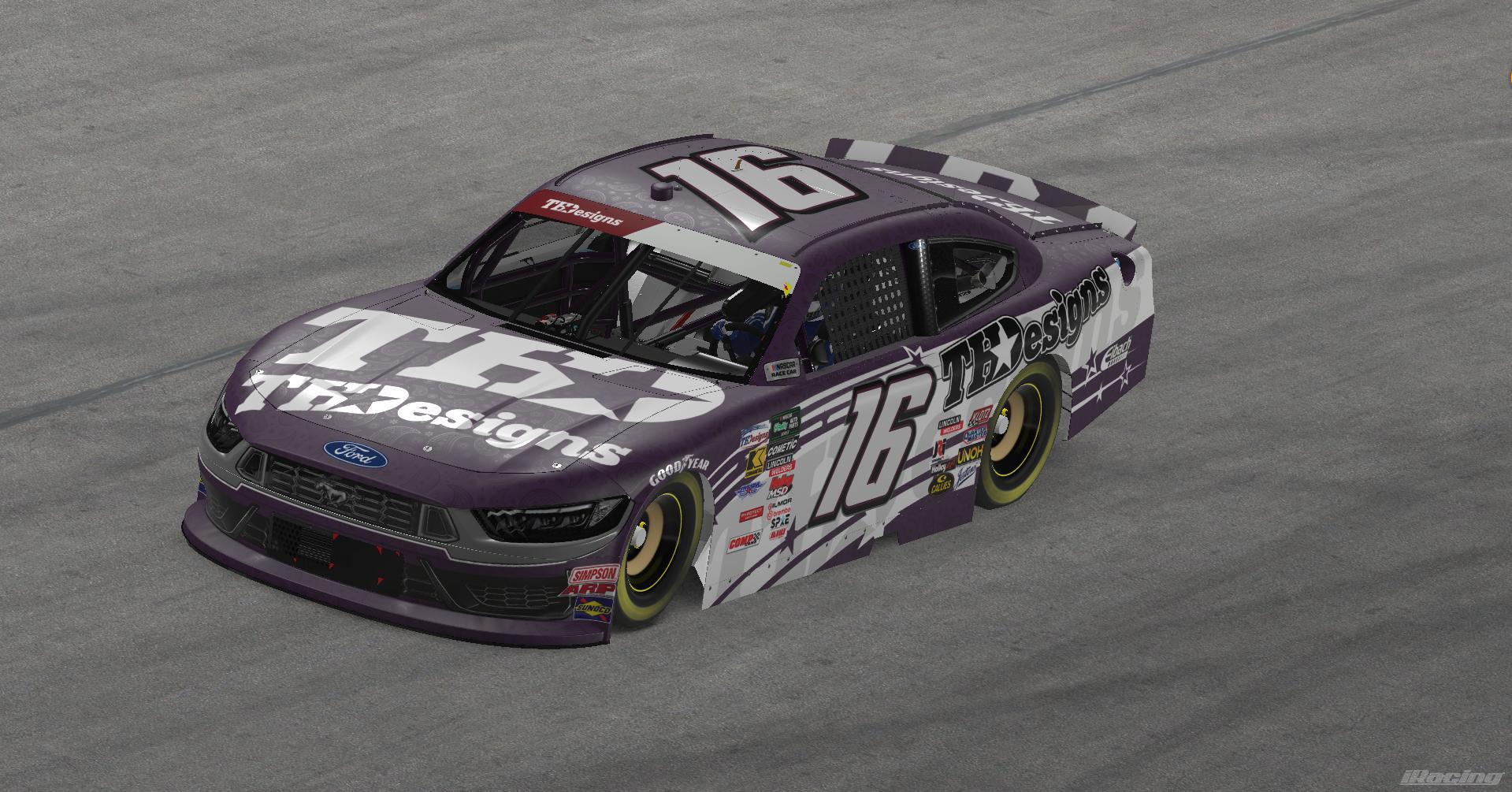 Preview of #16 - Ryan Robertson - THD / TH Designs Texan Purple - ISRL Spring / Summer Shootout 2026 by Teejay Handley