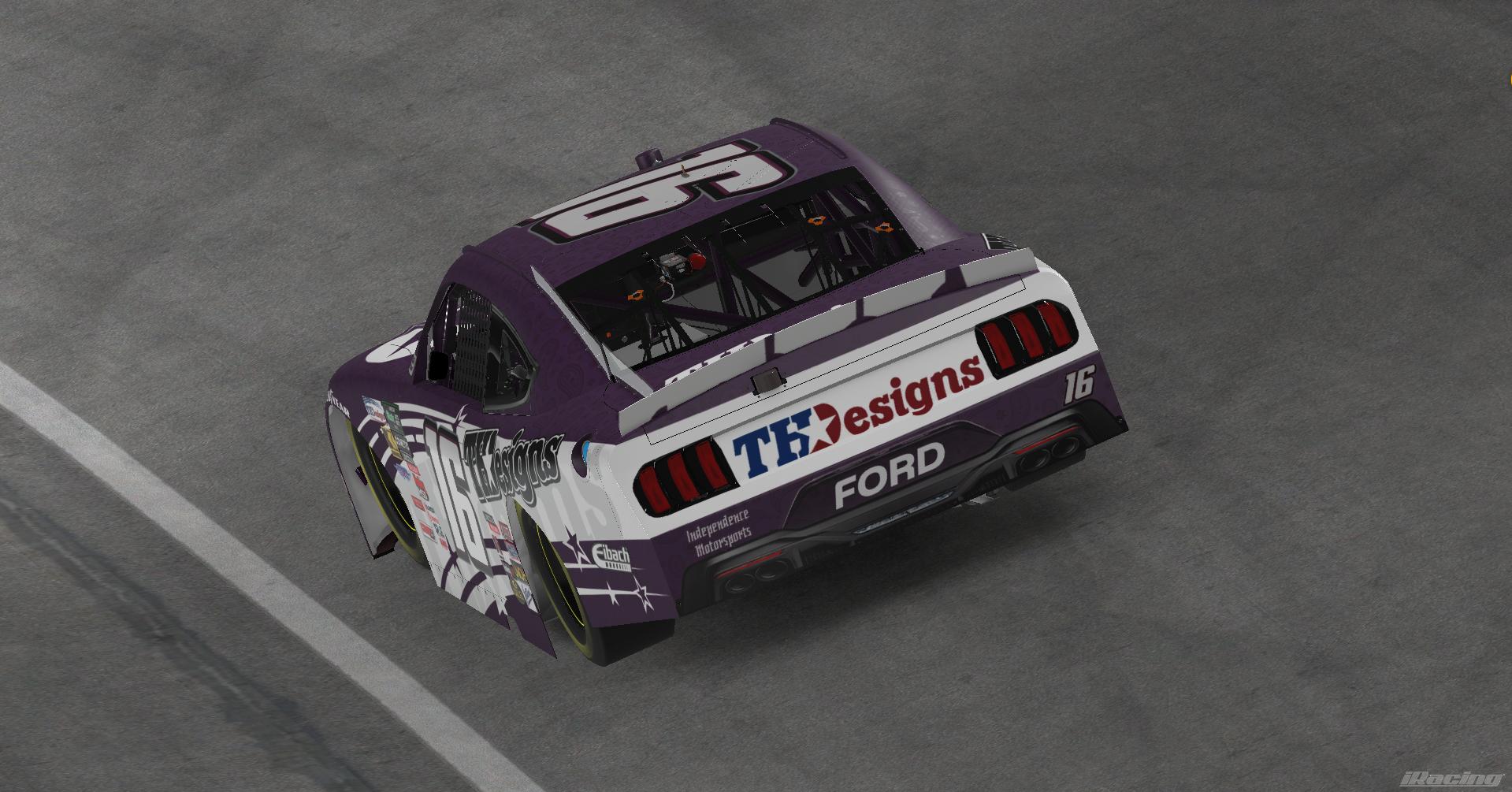 Preview of #16 - Ryan Robertson - THD / TH Designs Texan Purple - ISRL Spring / Summer Shootout 2026 by Teejay Handley
