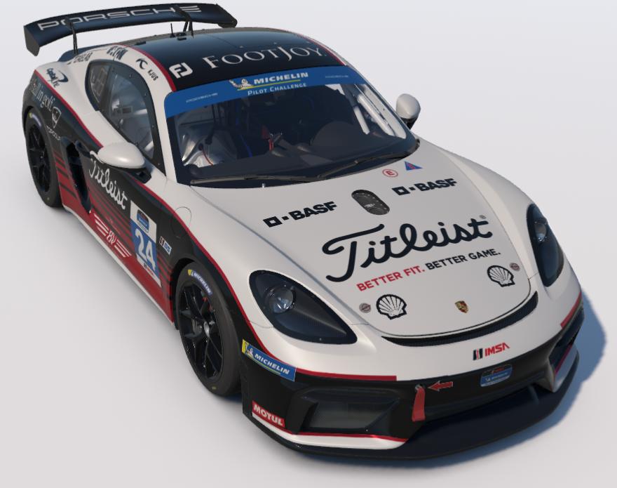 Preview of Titleist Porsche 718 Cayman GT4 Clubsport MR  by Ronald Lawson2