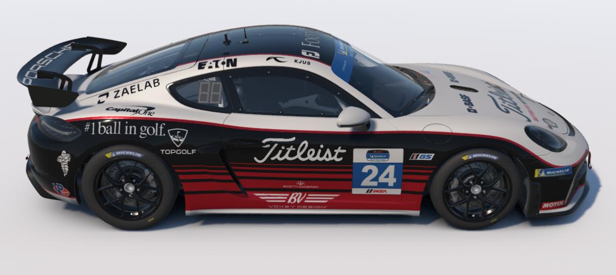 Preview of Titleist Porsche 718 Cayman GT4 Clubsport MR  by Ronald Lawson2