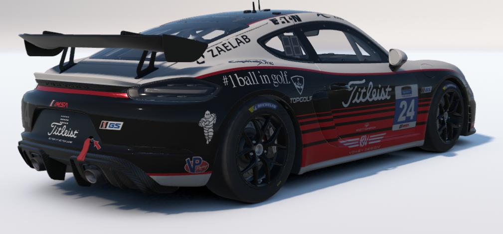 Preview of Titleist Porsche 718 Cayman GT4 Clubsport MR  by Ronald Lawson2