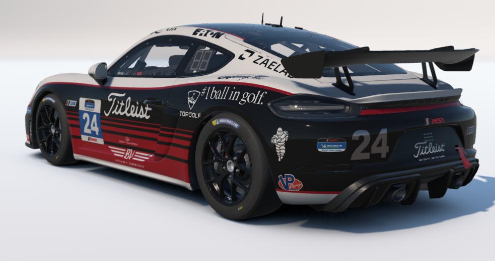 Preview of Titleist Porsche 718 Cayman GT4 Clubsport MR  by Ronald Lawson2