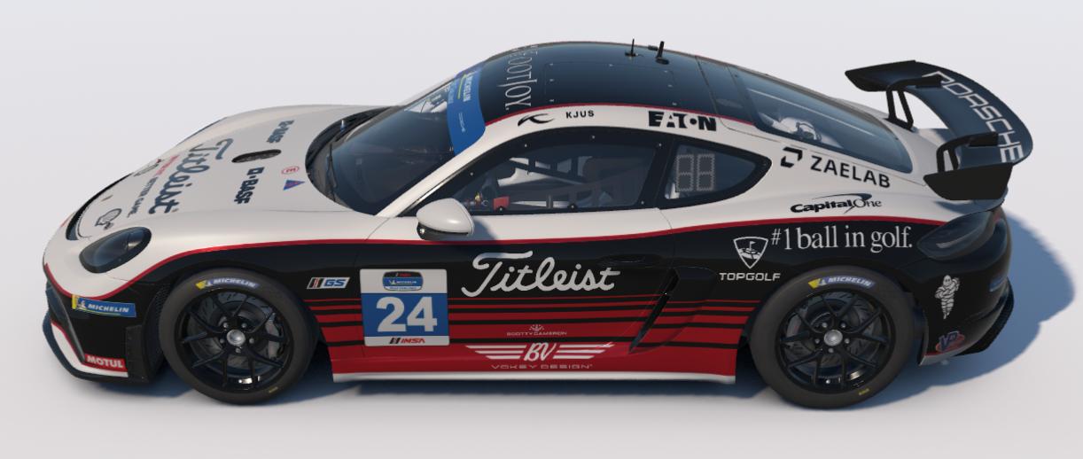 Preview of Titleist Porsche 718 Cayman GT4 Clubsport MR  by Ronald Lawson2