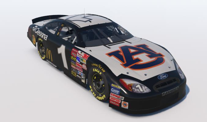 Preview of 2013 Auburn University Jamie McMurray Throwback by Adam V.