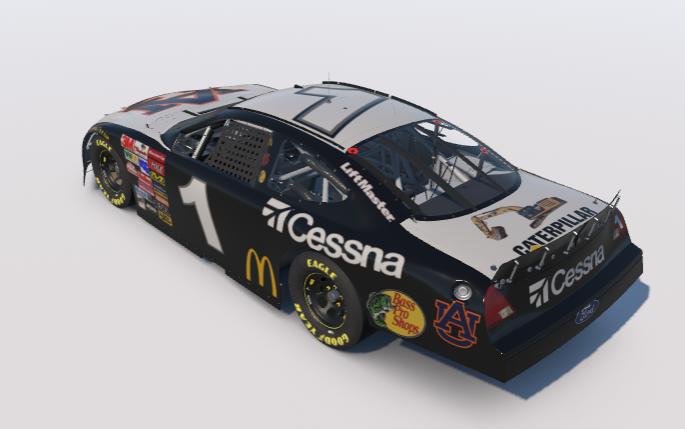 Preview of 2013 Auburn University Jamie McMurray Throwback by Adam V.