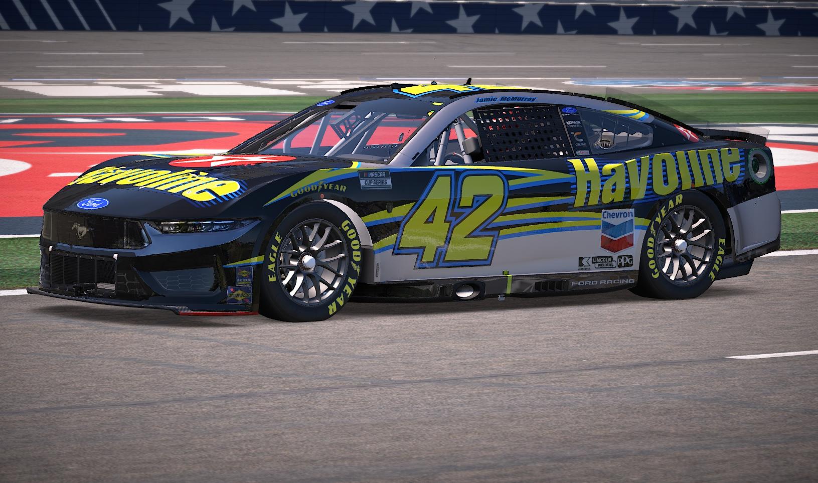 Preview of #42 Jamie McMurray 2003 Havoline by CJ Clark