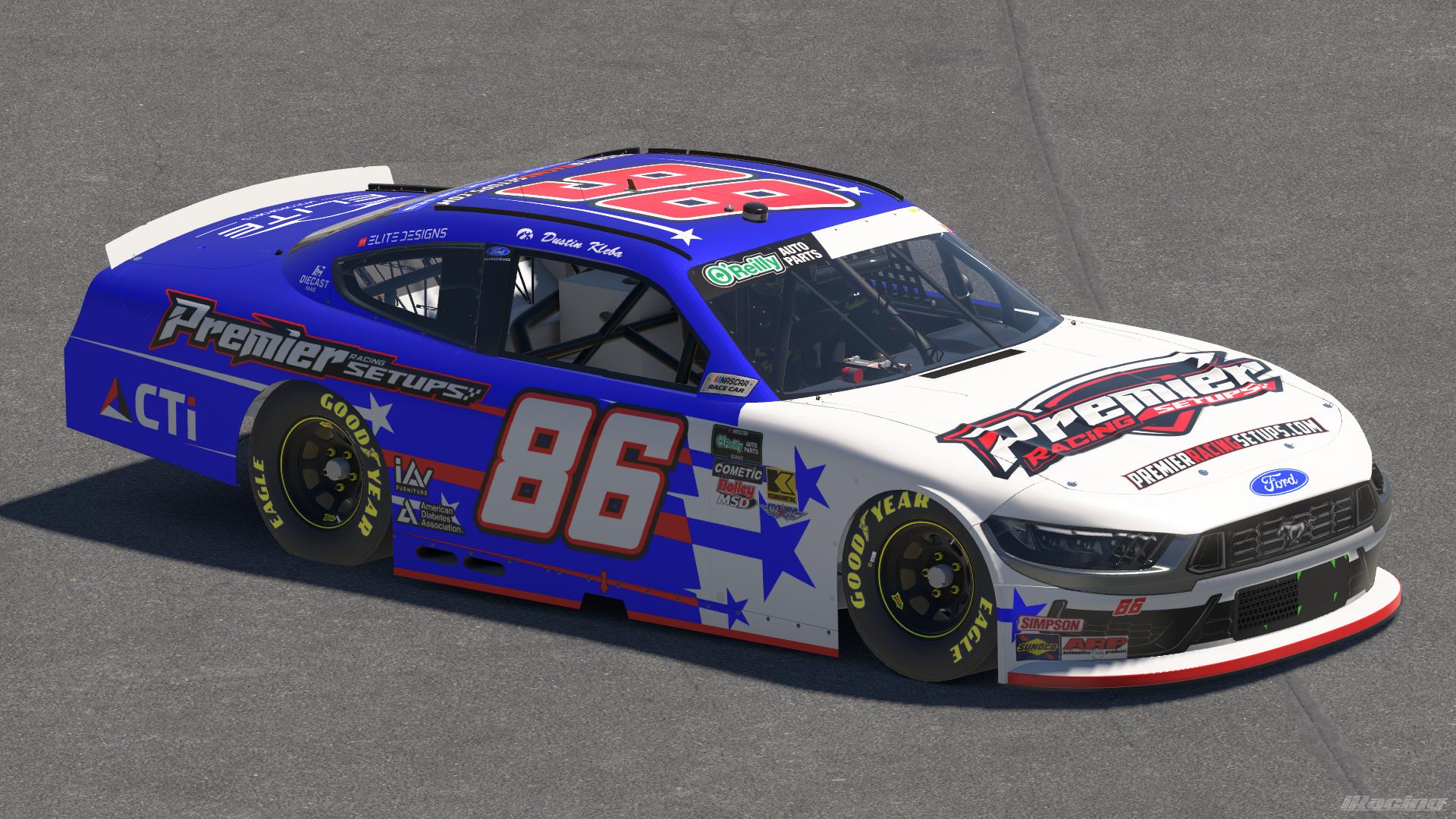 Preview of Dustin Kleba - 2026 Premier Racing Setups Patriotic by Jared W.