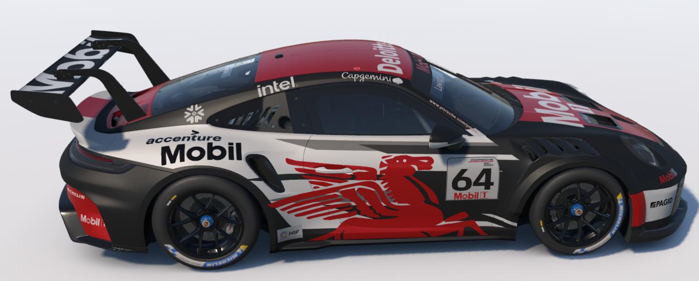 Preview of Mobil One Porsche 718 Cayman GT4 Clubsport MR by Ronald Lawson2