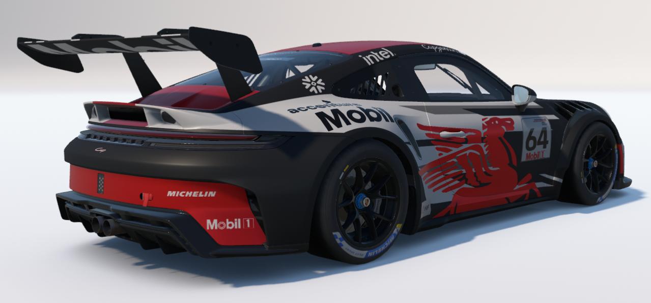 Preview of Mobil One Porsche 718 Cayman GT4 Clubsport MR by Ronald Lawson2