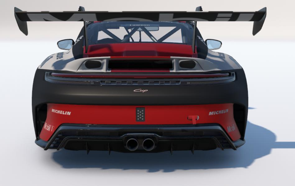 Preview of Mobil One Porsche 718 Cayman GT4 Clubsport MR by Ronald Lawson2