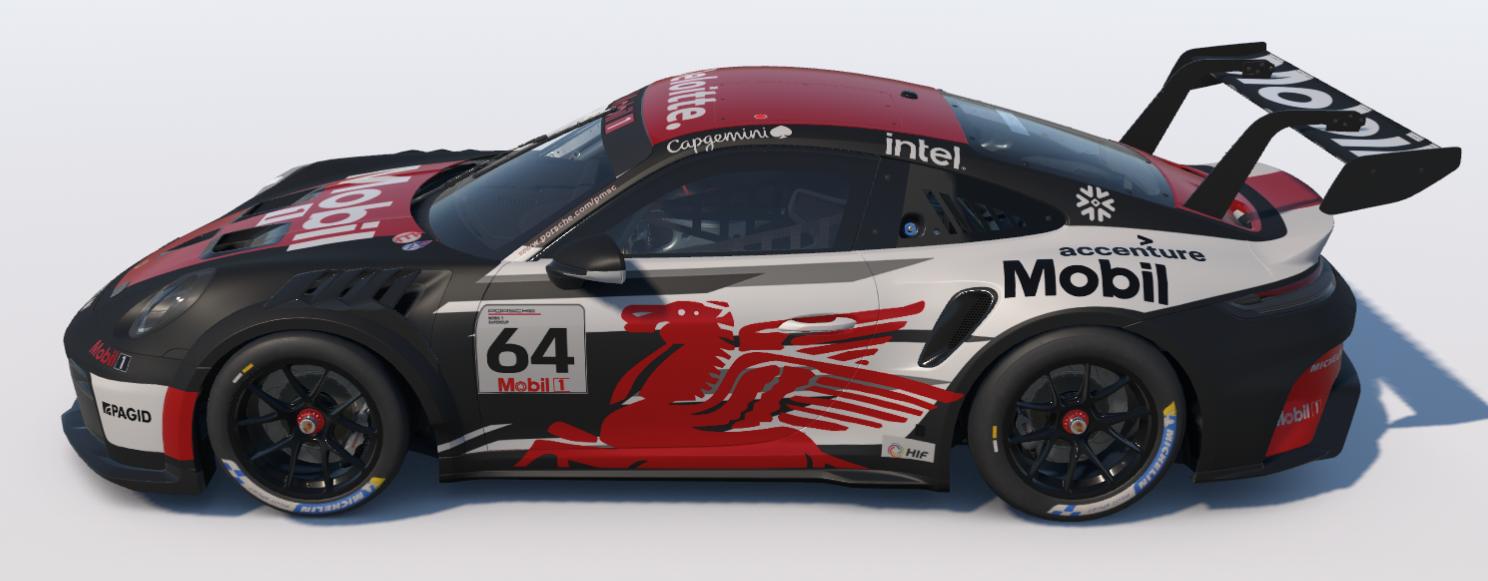Preview of Mobil One Porsche 718 Cayman GT4 Clubsport MR by Ronald Lawson2