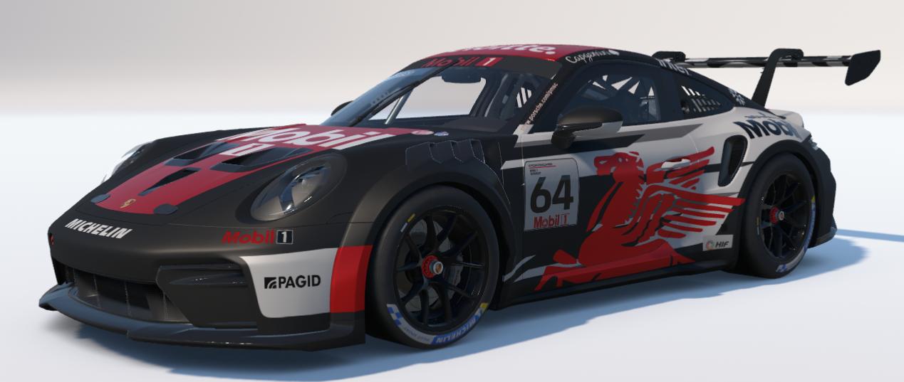 Preview of Mobil One Porsche 718 Cayman GT4 Clubsport MR by Ronald Lawson2