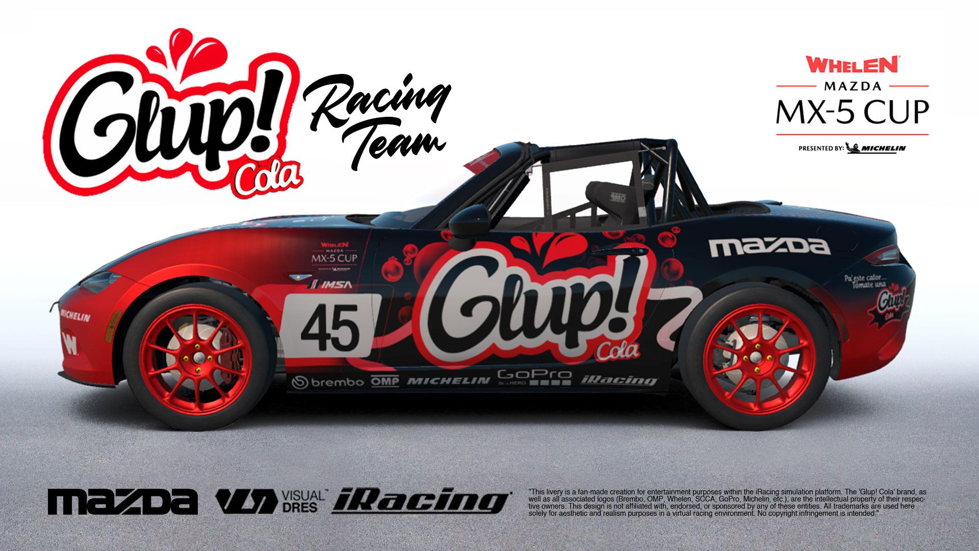 Preview of Glup Cola Racing team | Mazda MX-5 Cup by Andres Carrero