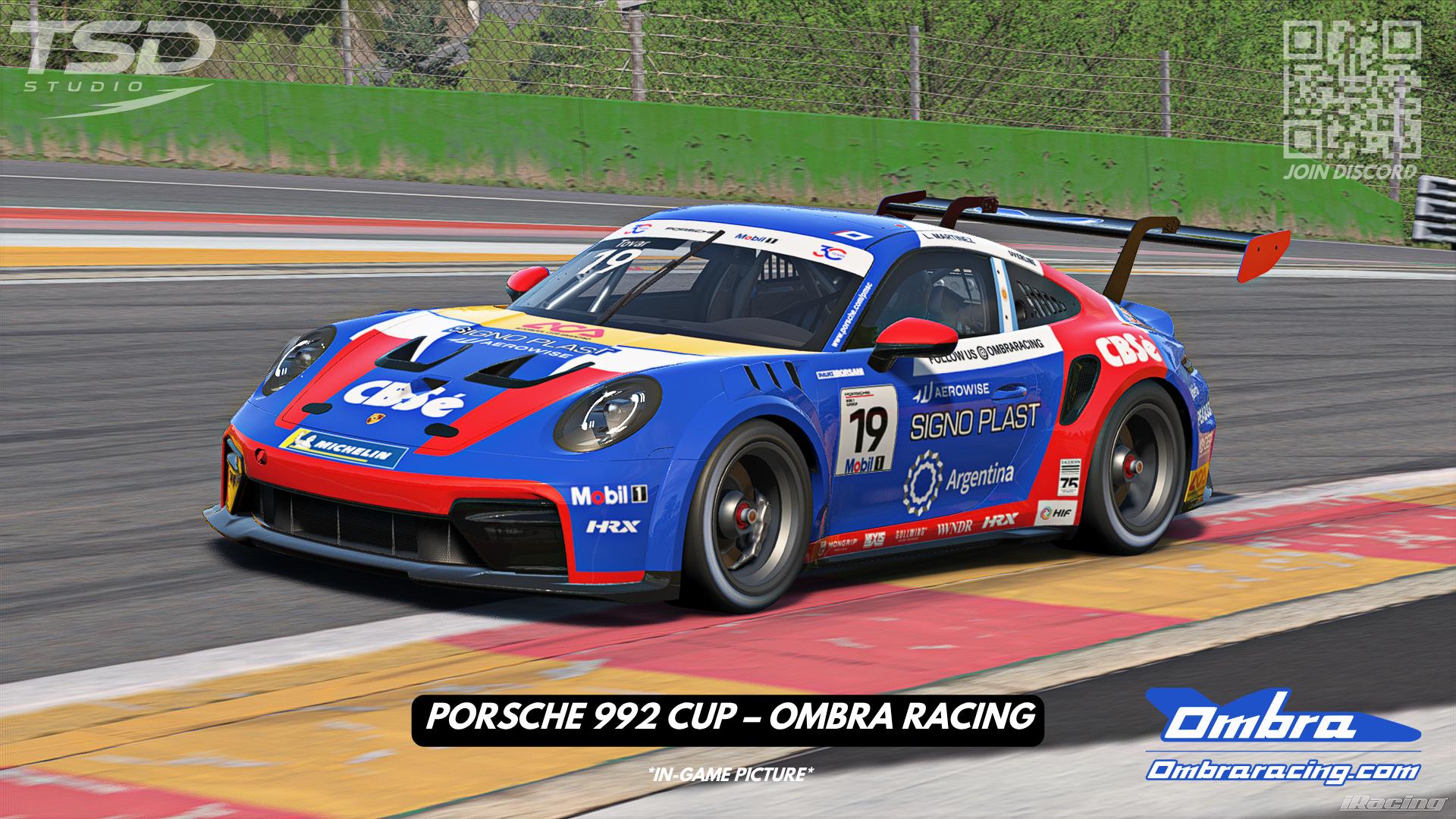 Preview of Porsche 992 Cup – Ombra Racing #19 (Luciano Martinez) by Andres T.