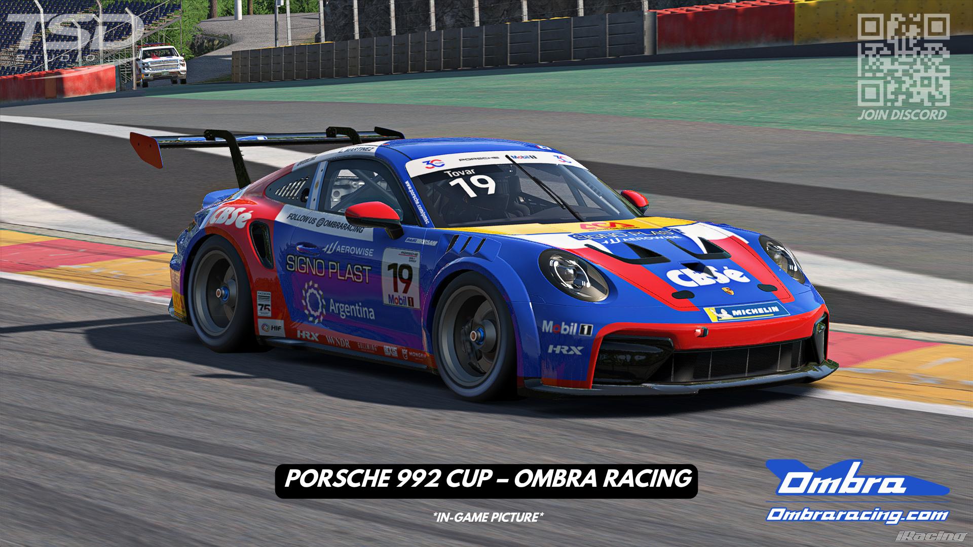 Preview of Porsche 992 Cup – Ombra Racing #19 (Luciano Martinez) by Andres T.