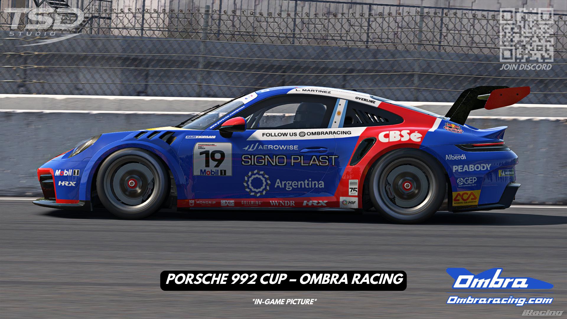 Preview of Porsche 992 Cup – Ombra Racing #19 (Luciano Martinez) by Andres T.